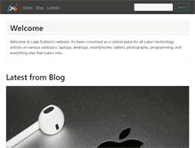 Tablet Screenshot of lukasostaric.com